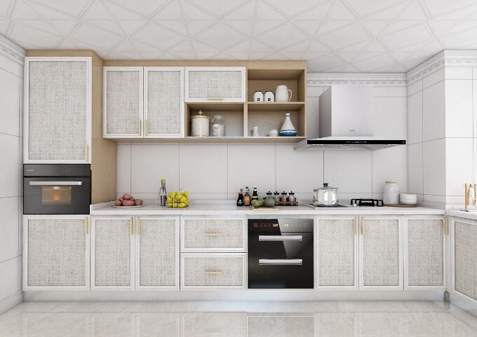 日式厨房装修效果图